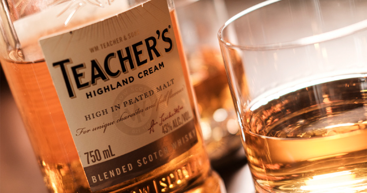 Teacher's Highland Cream Scotch Whisky 1L – BevMo!